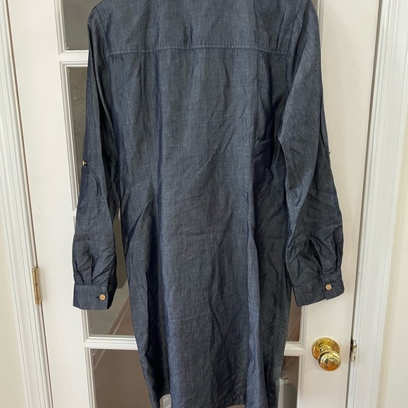 Michael Kors Ruched Front Dress - Size L - Picture 2 of 7